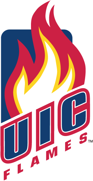 Illinois-Chicago Flames 2008-Pres Primary Logo iron on transfers for T-shirts